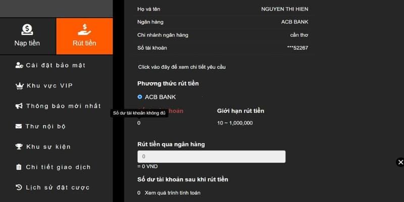 Hướng dẫn các bước thực hiện rút tiền U888 nhanh chóng nhất